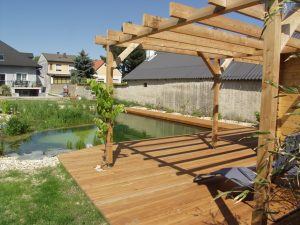 Holz Pergola